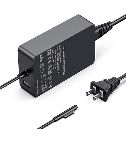 Amazon.co.jp: Surface 充電器 65W 磁気コネクタ ACアダプター Surface